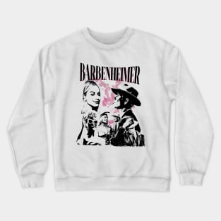 Barbenheimer White Vintage Crewneck Sweatshirt